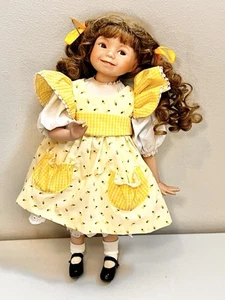 Vintage 1995 Diana Effner 15" Porzellanpuppe Sonnenschein und Lutscher Ashton-Drake - Bild 1 von 4