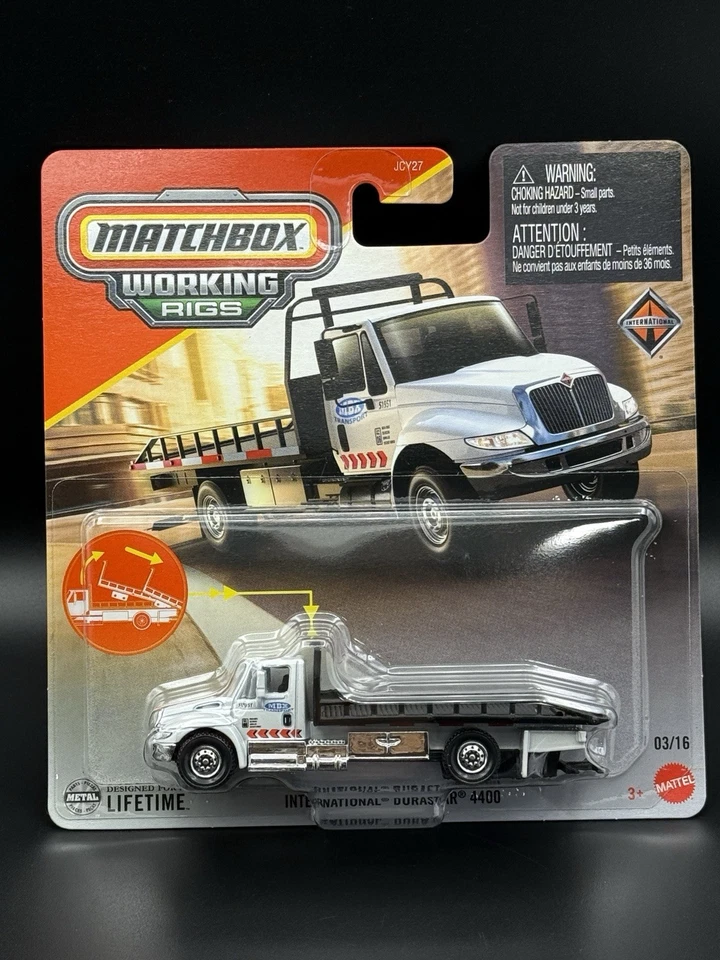 2025 MATCHBOX WORKING RIGs- "International Durastar 4400"