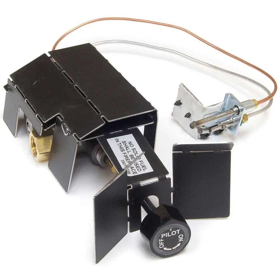 Real Fyre SPK26 Manual On/pilot/off Valve Standing Pilot Low Profile Natural Gas