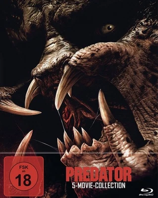 Predator - 1+2+3+4+5-Movie-Collection - Uncut # BLU-RAY-NEU - Bild 1 von 3