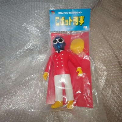 Toei Retro Vinilo Suave Colección Robot Detective K Gafas Cabeza Sin Abrir Foto 1 de 4