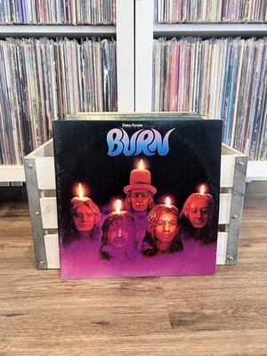 Deep Purple - Burn - Vinyl Record LP -  1974 Rock Album Warner Bros US Press - Image 1 of 4