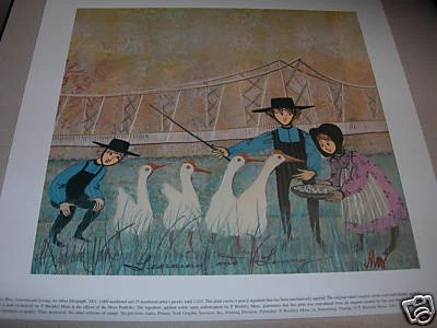 Moss Edición Limitada Impresión Aprendizaje y Amor 2001 - ¡Nuevo con Marco! Foto 1 de 4