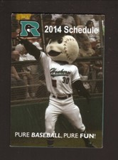 Rochester Honkers--2014 Pocket Schedule--Sugar Loaf Charter--Northwoods League