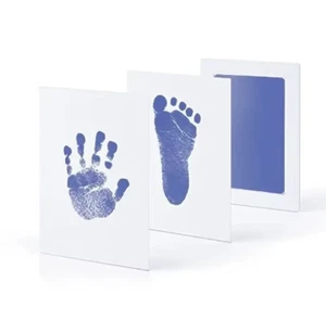 Non-Toxic Baby Handprint Kit: Capture Newborn Footprints & Handprints - Perfect - Picture 1 of 14