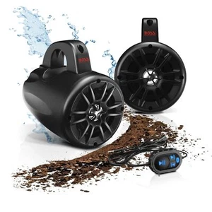 BOSS Audio Systems BM40AMPBT ATV 2 Way 4” Wake Towers - Bluetooth, Full Range - Bild 1 von 4