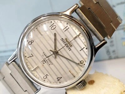 HMT SHAKTI 17 JEWELS WINDING WHITE DIAL SGCS03 INDIA MEN'S FULL WORKING VINTAGE - Image 1 of 4