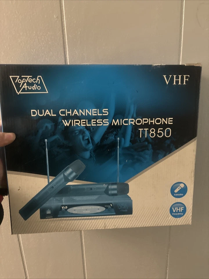 Sistema de micrófono inalámbrico VHF doble Technical Pro WM201 Foto 1 de 1