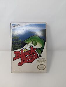 The Black Bass - Nintendo Entertainment System - Box And Game Cartridge 