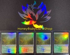 MTG Guilds of Ravnica Selesnya Guildgate x 4 Foil Playset English GRN Common Set