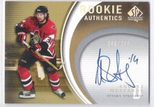 2005-06 SP Authentic Rookie Authentics Autographs Andrej Meszaros #148/250