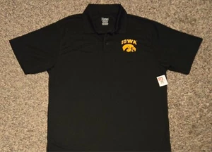 Iowa Hawkeyes adult Large (42-44) polo shirt! New with tag! - Picture 1 of 1