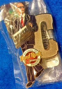 PHOENIX JOE JACKSON MUSICIAN LETTER SERIES C KEYBOARD Hard Rock Cafe PIN LE MIP - Picture 1 of 1