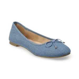 SO® Emmaline flache Damen-Ballerinas Denim - Bild 1 von 7