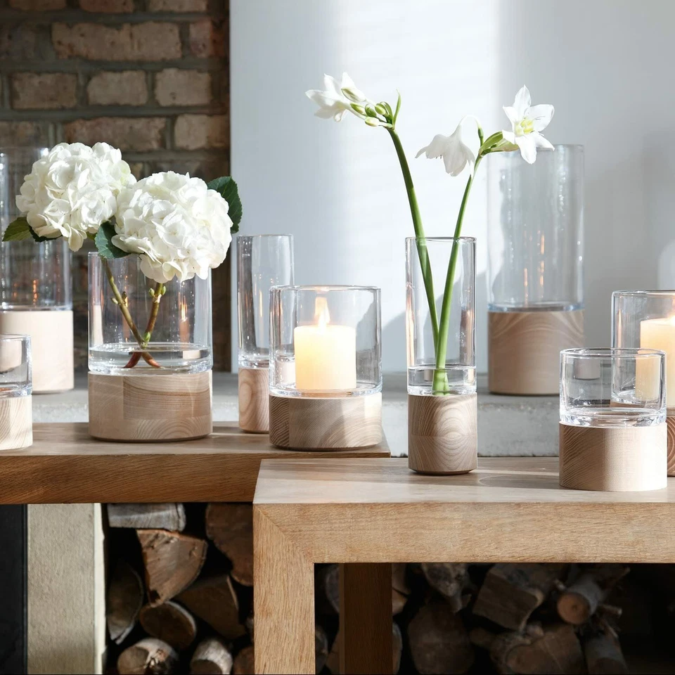 LSA - Lotta Vaso e Base in legno di frassino - Immagine 1 di 4