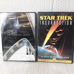 Star Trek DVD Lot Best Of Star Trek Original Series DVD + Star Trek Insurrection - Picture 1 of 5