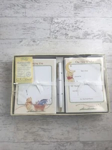 Walt Disney Classic Winnie The Pooh Note Cards Blank Inside Vintage Stationary - Picture 1 of 6