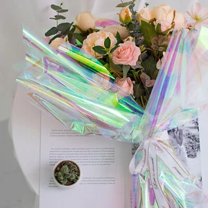 10 Sheets Gift Wrapper Paper Transparent Wrap Flower Holiday Gift Packaging - Picture 1 of 11