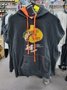 Tony Stewart #14 Bass Pro Shop Hoodie w/ pocket SWEATSHIRT Bass Pro Shop 2X - Picture 1 of 3
