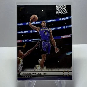 2022-23 Panini Photogenic Basketball Lonnie Walker IV NBA Los Angeles Lakers #59 - Picture 1 of 2