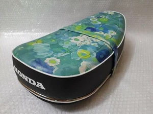 Honda CT70 ST70 ST50 Trail 70 White Lady Dax Flower Seat Chrome Bar Style. - Picture 1 of 12