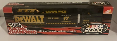 NASCAR 2000 Matt Kenseth Transporter & Die Cast Stock Car Dewalt Foto 1 de 2