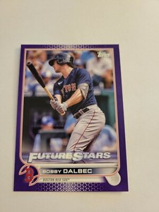 Bobby Dalbec 2022 Topps Future Stars Purple Parallel Meijer Card #7