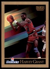 1990-91 SkyBox Harvey Grant Basketball Cards #288