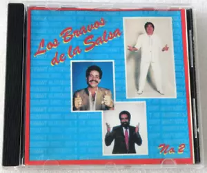 LOS BRAVOS DE LA SALSA 2 / FRANKIE RUIZ CD 1989 TH RODVEN CANADA LATIN OOP - Picture 1 of 8