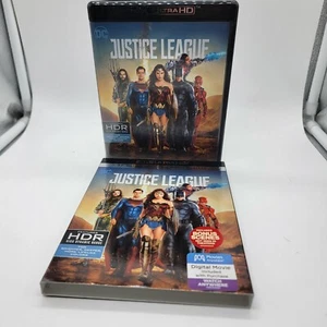Justice League (4K Ultra HD + Blu-Ray) W/Slipcover - Picture 1 of 4