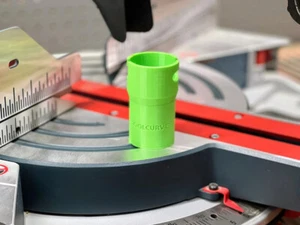 Adaptador de manguera de 27 mm para sierra ingleteadora deslizante Bosch 10", compatible con Festool 27 mm Ho - Imagen 1 de 3