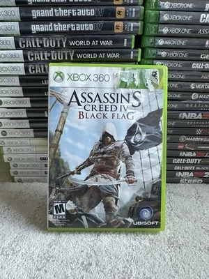 Assassin's Creed IV Black Flag (Microsoft Xbox 360) No Manual 2 Disc Tested - Image 1 of 3