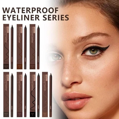 Creamy Gel Eyeliner Pencil Waterproof Long Lasting Makeup for Daily Use - Image 1 of 4