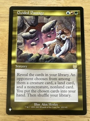 Guided Passage MTG Magic the Gathering Card NM Near Mint Apocalypse - Image 1 of 2