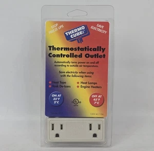 Farm Innovators TC3 Thermo Cube Thermostat Control Power Outlet 🚫Freezing Water - Picture 1 of 8