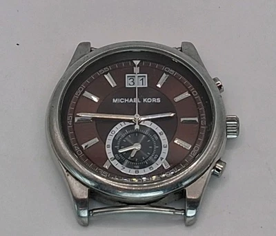 Reloj Michael Kors MK8415 Hombre Cronógrafo Necesita Batería Reparación Sin Probar  Foto 1 de 4