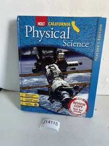 Holt California Physical Science by Christie L. Borgford and Inc. Staff Holt and - Foto 1 di 24