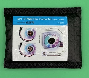 2-Pack 52pi Raspberry Pi PME Fan Colorful 5v - Bild 1 von 1