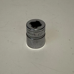 Snap-on Tools FSM171 17 mm metrisch Flankenantrieb flache Stecknuss 3/8" Bohrer 6Pt (B6:27) - Bild 1 von 4