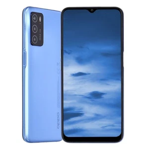 Oppo A54s Dual-SIM 128GB Pearl Blue Android Smartphone gut - Bild 1 von 4