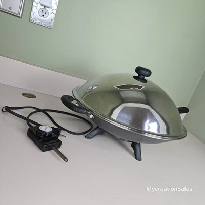 Circulon Electric Wok SkilletHard Anodized Stainless Steel Non- Stick W/ Lid 16" - Изображение 1 из 4