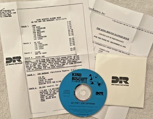 ZZ Top / Joe Satraini King Biscuit Flower Hour Radio Show # 93-50 with Cue, COP - Picture 1 of 14