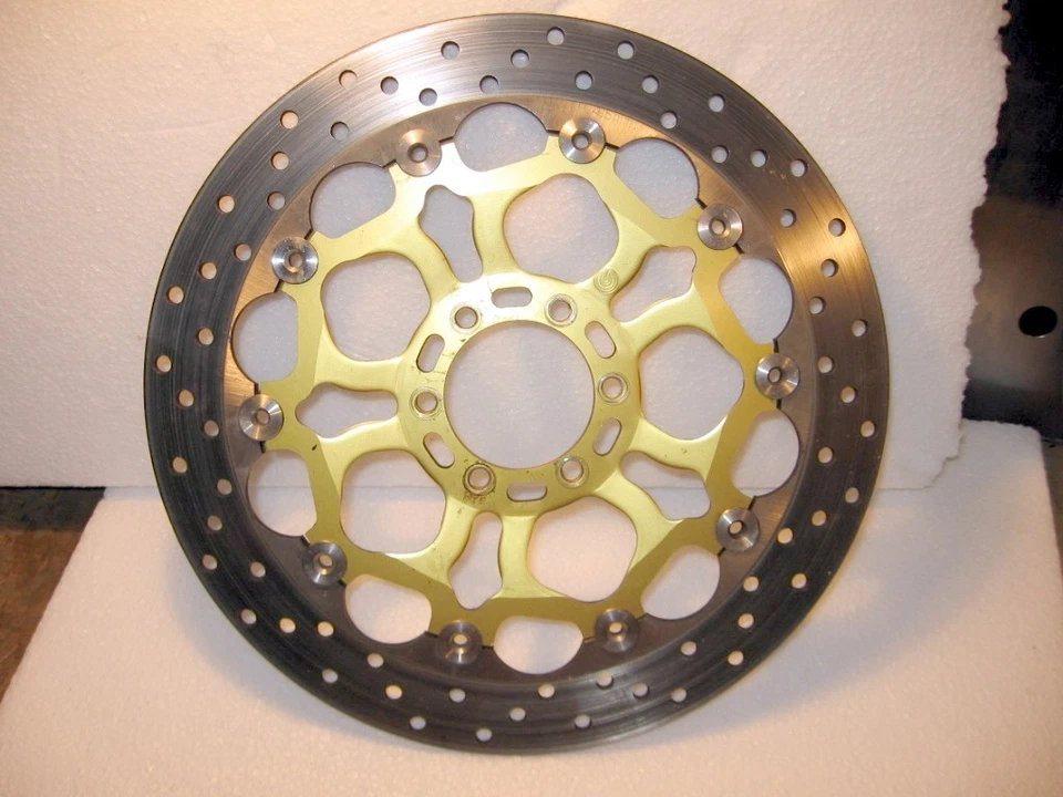 Ducati Monster 900+SS 750SS 748 916 996 320mm front brake discs Brembo snowflake - Image 1 of 1