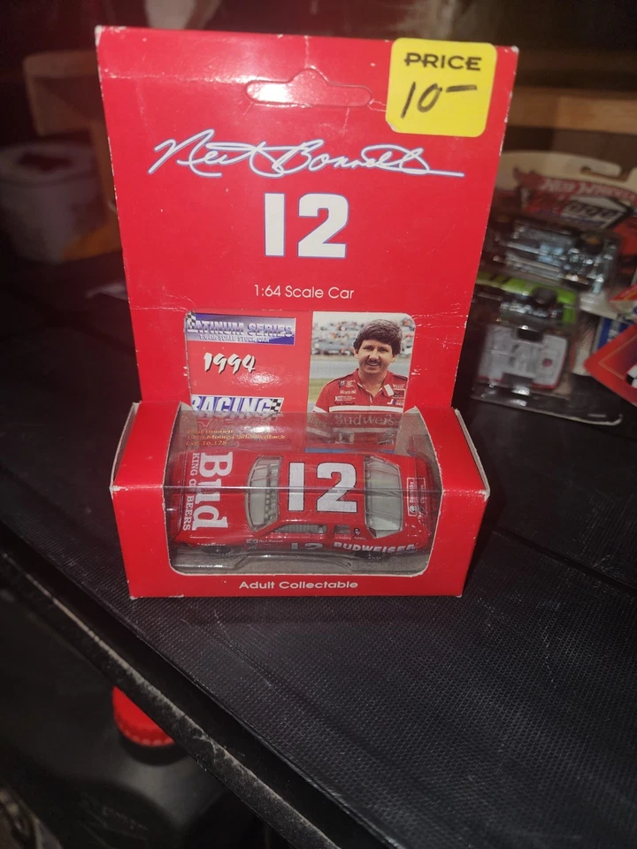 Edición limitada 1994 Racing Champions Neil Bonnett #12 Budweiser Stock Car 1:64 Foto 1 de 1