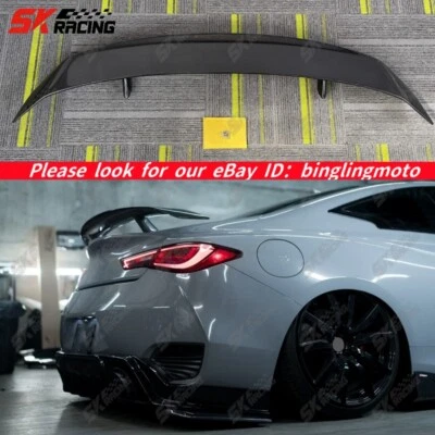 Alerón trasero GT de fibra de carbono/negro para Maserati Ghibli sedán 2014-17 Foto 1 de 4