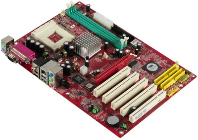 Mainboard MSI MS-7021 KT4A-V Socket 462 DDR AGP VIA KT400A ATX 5xPCI - Image 1 of 3