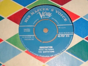 Quotations - Imagination HMV/Verve 45 - Imagen 1 de 2
