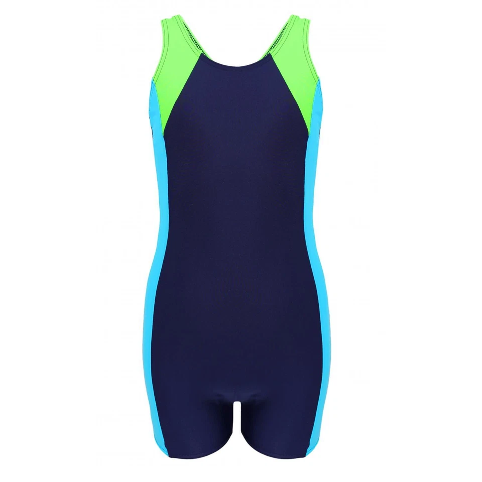 Aquarti Mädchen Badeanzug mit Bein Ringerrücken - Bild 1 von 1