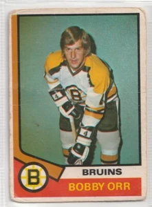 1974-75 O Pee Chee  Hockey #100  Bobby Orr  Boston Bruins - Picture 1 of 2