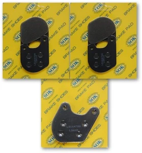 Pastillas de freno delanteras y traseras aptas para Harley Davidson XLS 1000 Roadster 1979-1981 XLS1000 - Imagen 1 de 3